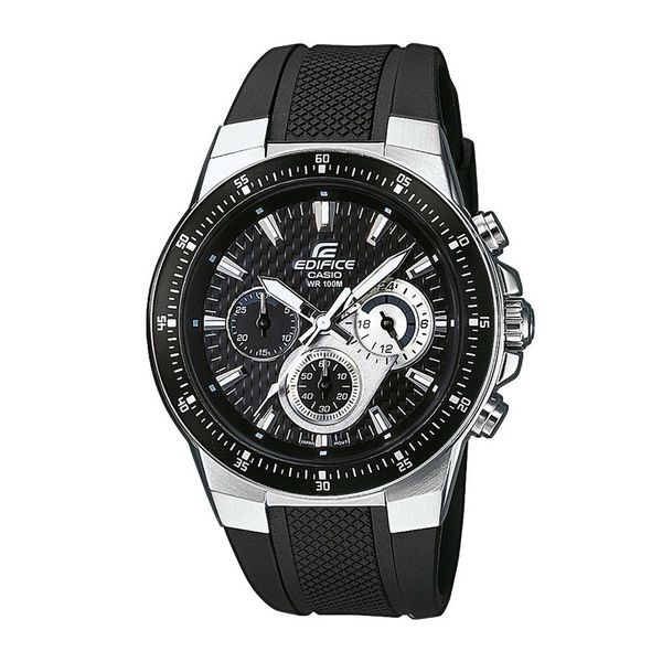 Casio Sat Casio Edifice EF-552-1AVEF Black/Silver