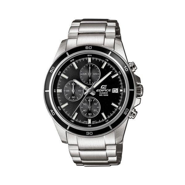 Casio Sat Casio Edifice EFR-526D-1AVUEF Black/Silver