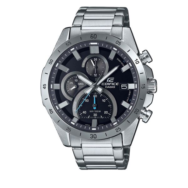 Casio Sat Casio Edifice EFR-571D-1AVUEF Silver/Black