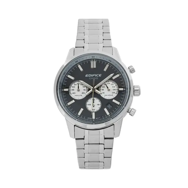 Casio Sat Casio Edifice EFR-575D-1AEF Srebrna