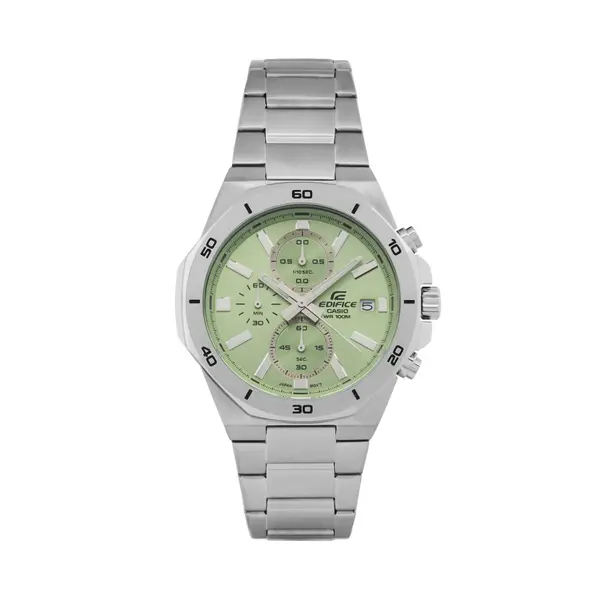 Casio Sat Casio Edifice EFV-640D-3AVUEF Srebrna