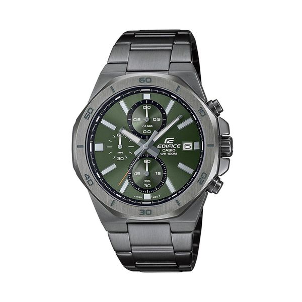 Casio Sat Casio Edifice EFV-640DC-3AVUEF Srebrna