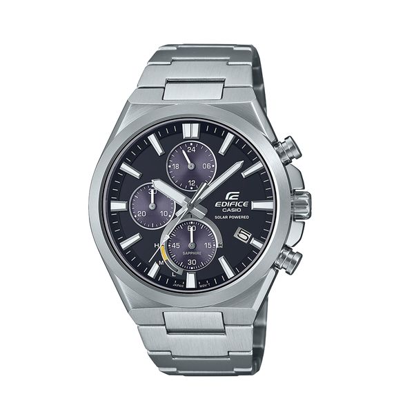 Casio Sat Casio Edifice Solar Powered Chronograph EFS-S630D-1AVUEF Silver
