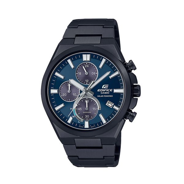 Casio Sat Casio Edifice Solar Powered Chronograph EFS-S630DC-2AVUEF Black
