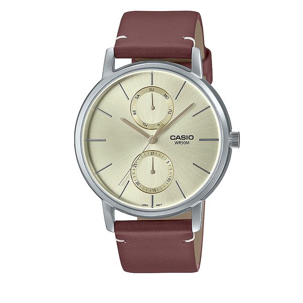 Casio Sat Casio MTP-B310L-9AVEF Brown/Silver