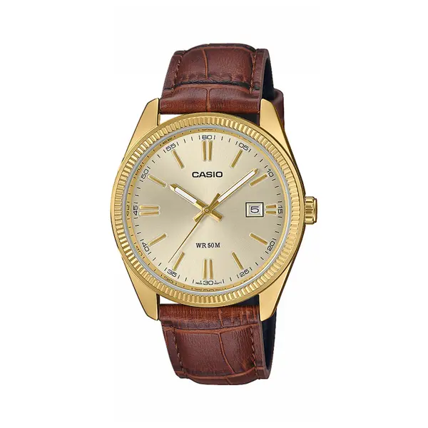 Casio Sat Casio Timeless Collection MTP-1302PGL-9AVEF Smeđa