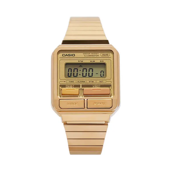 Casio Sat Casio Vintage 80s A120WEG-9AEF Zlatna