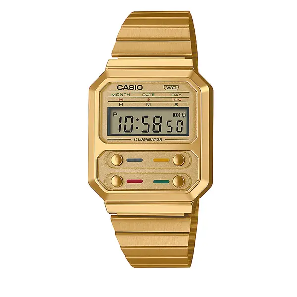 Casio Sat Casio Vintage A100WEG-9AEF Zlatna