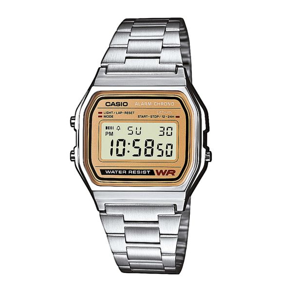 Casio Sat Casio Vintage A158WEA-9EF Silver/Silver
