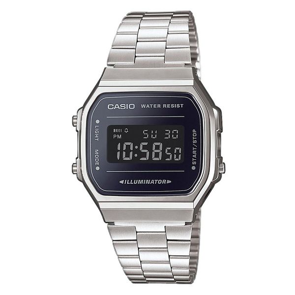 Casio Sat Casio Vintage A168WEM-1EF Silver/Silver