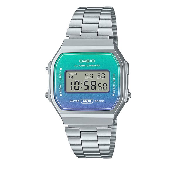 Casio Sat Casio Vintage A168WER-2AEF Silver/Silver