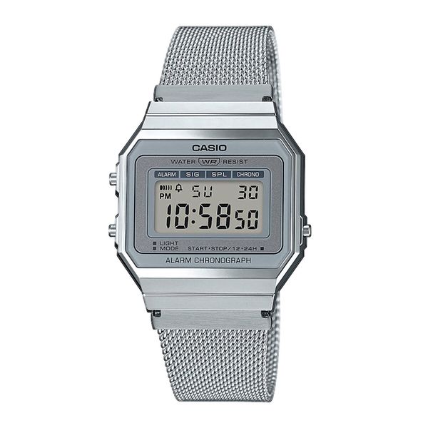 Casio Sat Casio Vintage A700WEM-7AEF Silver/Silver