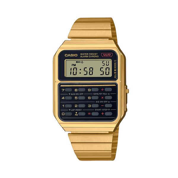 Casio Sat Casio Vintage Edgy CA-500WEG-1AEF Gold