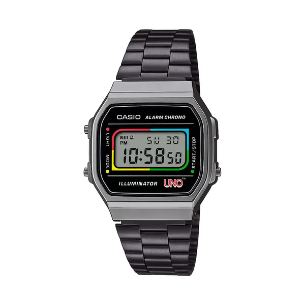 Casio Sat Casio Vintage Maxi X Uno™ A168WEUC-1AER Crna