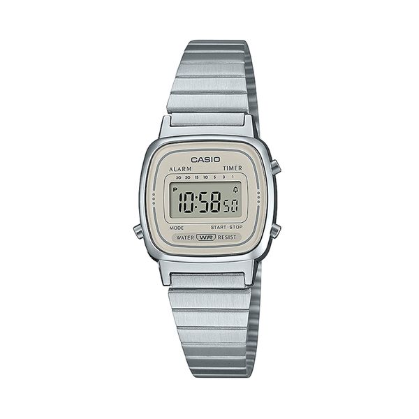 Casio Sat Casio Vintage Mini LA670WEA-8AEF Silver