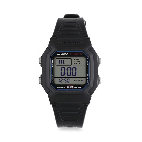 Casio Sat Casio W-800H-1AVEF Black/Black