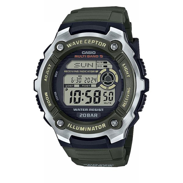 Casio Sat Casio Waveceptor WV-200R-3AEF Green