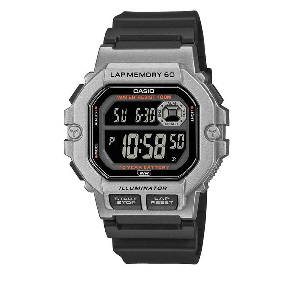 Casio Sat Casio WS-1400H-1BVEF Black/Silver