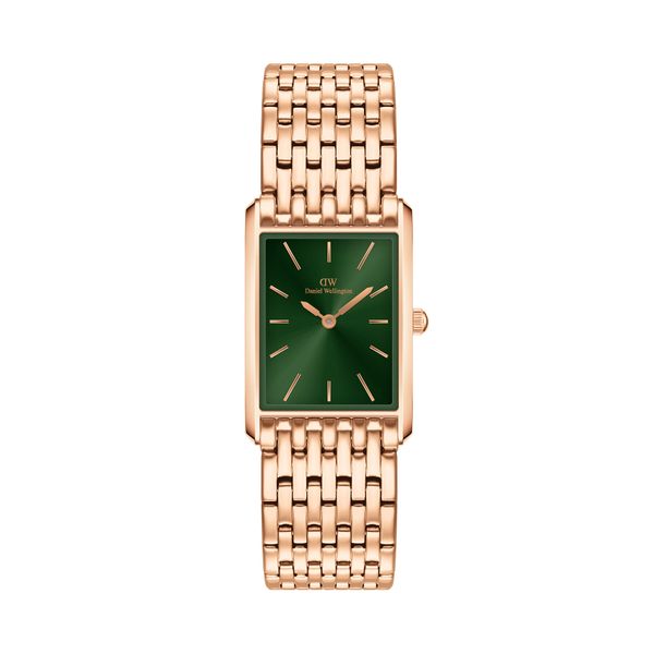 Daniel Wellington Sat Daniel Wellington Bound 9-Link Emerald DW00100704 Gold/Green