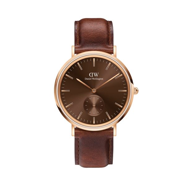 Daniel Wellington Sat Daniel Wellington Classic Multi-Eye St Maves Amber DW00100707 Brown