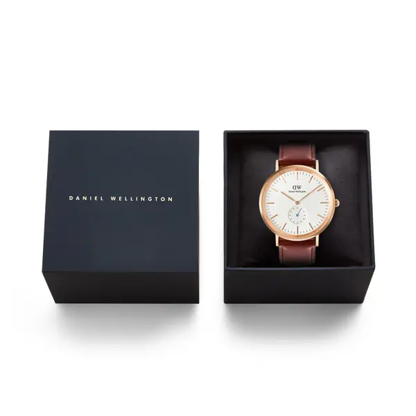 Daniel Wellington Sat Daniel Wellington Classic St. Mawes Horloge DW00100871 Smeđa