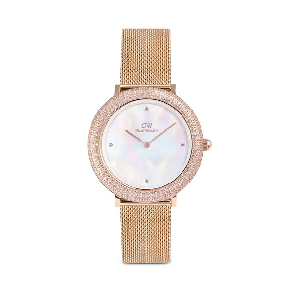 Daniel Wellington Sat Daniel Wellington Crystalline Bezel 3 DW00100823 Ružičasto zlato