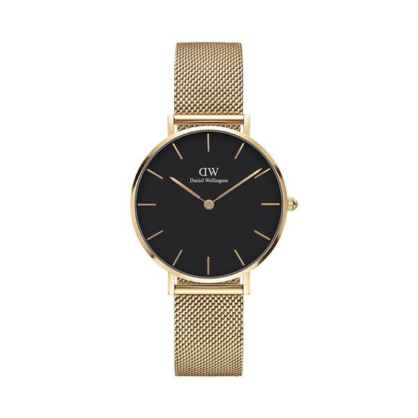 Daniel Wellington Sat Daniel Wellington Petite Yg Mesh DW00100347 Gold/Black