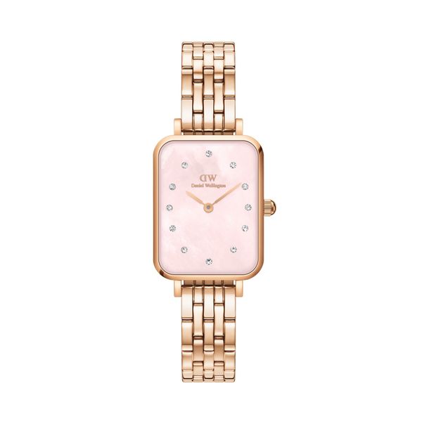 Daniel Wellington Sat Daniel Wellington Quadro DW00100621 Rose Gold/Rose Gold