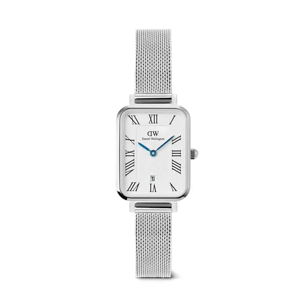 Daniel Wellington Sat Daniel Wellington Quadro Sterling Roman Numerals DW00100863 Srebrna