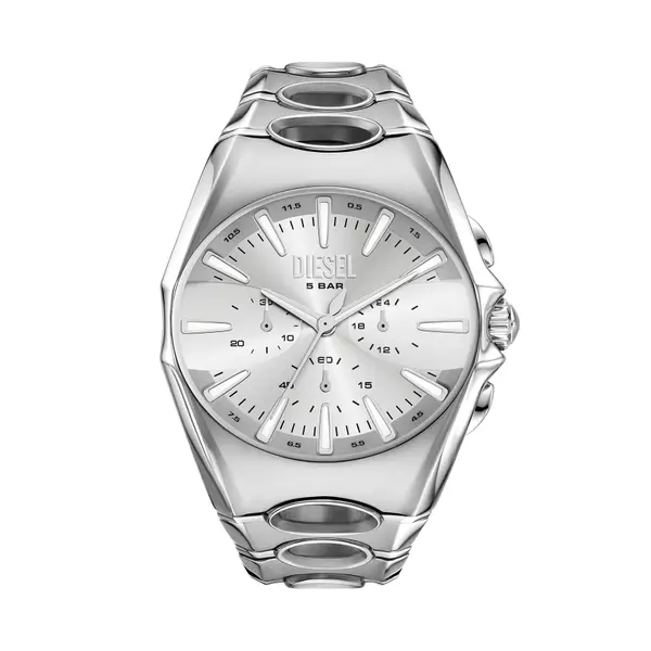Diesel Sat Diesel D-Curve Chronograph DZ4694 Srebrna