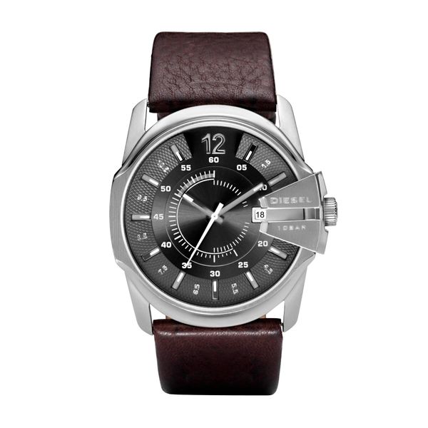 Diesel Sat Diesel Master Chief DZ1206 Dark Brown/Silver/Steel
