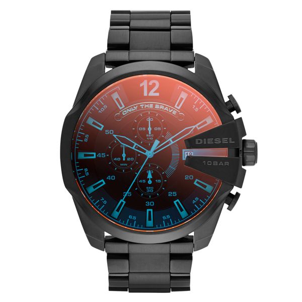 Diesel Sat Diesel Mega Chief DZ4318 Black/Black