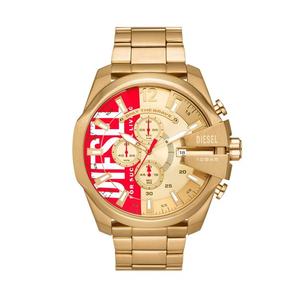 Diesel Sat Diesel Mega Chief DZ4642 Gold/Gold