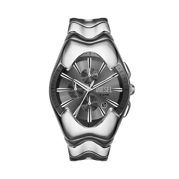 Diesel Sat Diesel Mercurial DZ4683 Srebrna