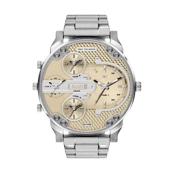 Diesel Sat Diesel Mr.Daddy Slim DZ7495 Srebrna