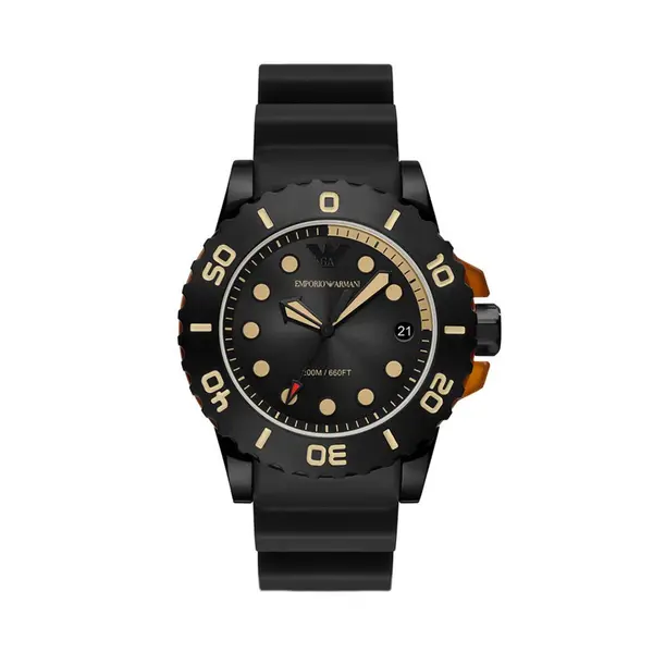 Emporio Armani Sat Emporio Armani Aqua AR11539 Crna