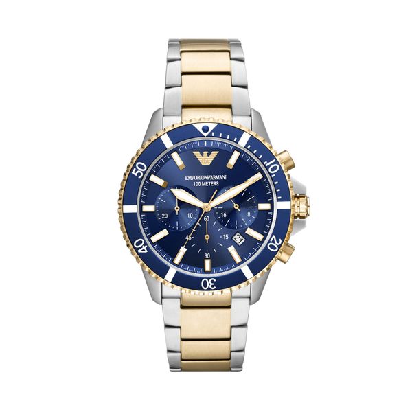 Emporio Armani Sat Emporio Armani AR11362 Silver/Gold/Navy
