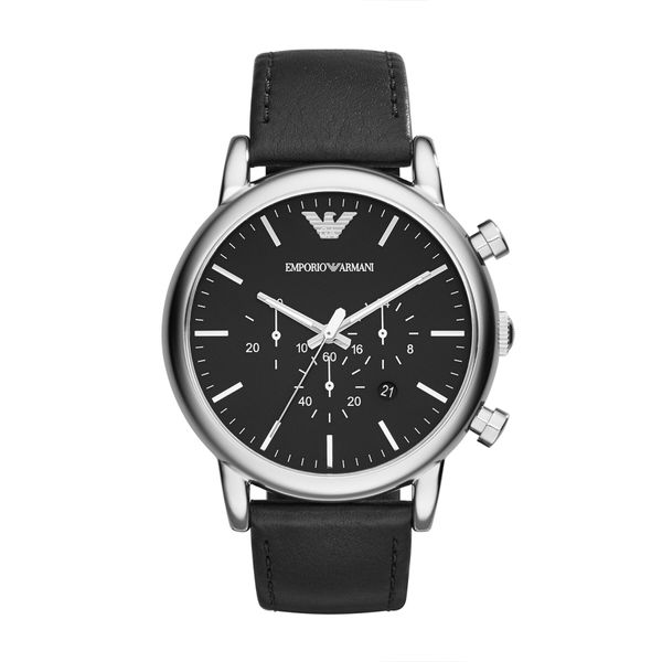 Emporio Armani Sat Emporio Armani AR1828 Black/Silver/Steel