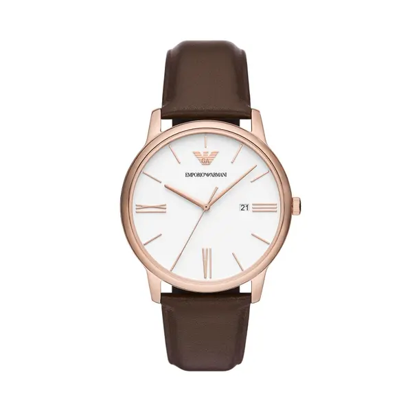 Emporio Armani Sat Emporio Armani Classics AR11572 Smeđa