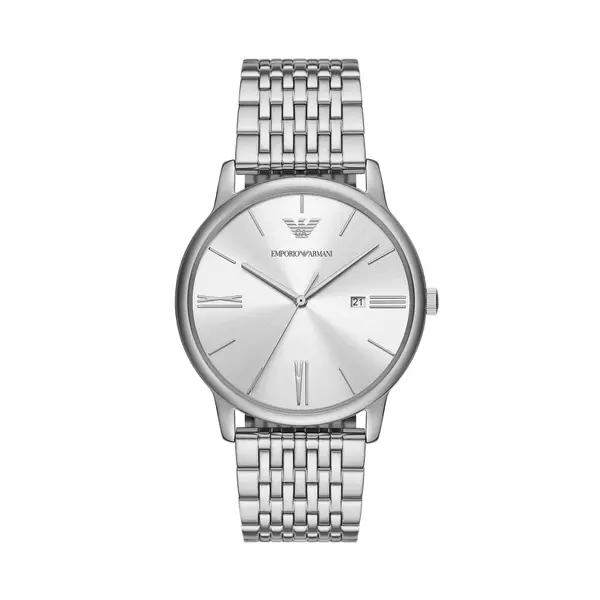 Emporio Armani Sat Emporio Armani Classics AR11599 Srebrna