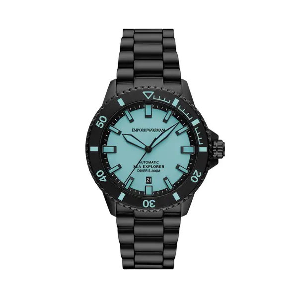 Emporio Armani Sat Emporio Armani Sea Explorer AR60084 Crna
