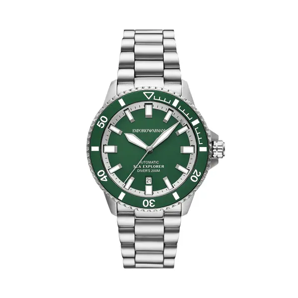 Emporio Armani Sat Emporio Armani Sea Explorer AR60088 Srebrna