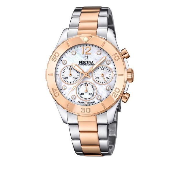 Festina Sat Festina Boyfriend 20605/1 Silver/Rose Gold