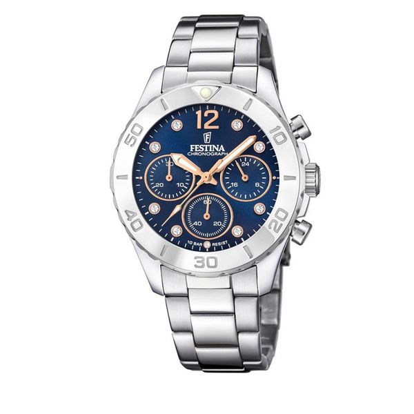 Festina Sat Festina Boyfriend Chronograph F20603/3 Silver/Silver