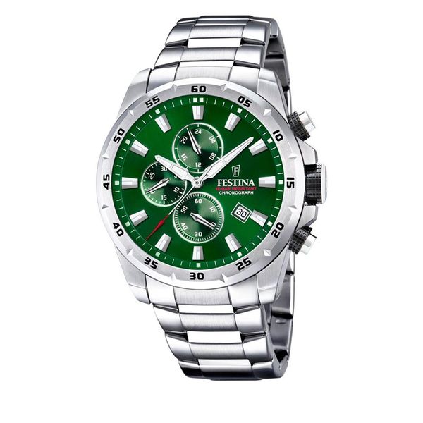Festina Sat Festina Chrono Sport 20463/3 Silver/Green