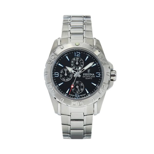 Festina Sat Festina Multifunction 20666/1 Black/Silver