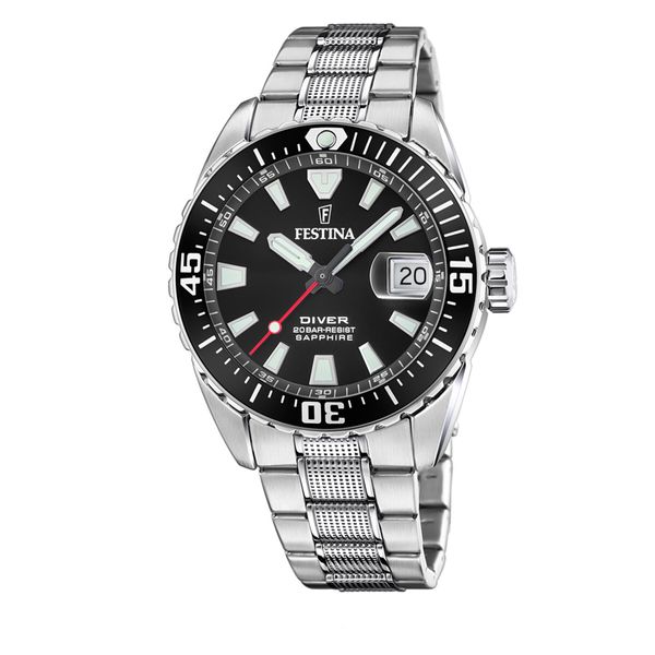 Festina Sat Festina The Originals 20669/3 Black/Silver