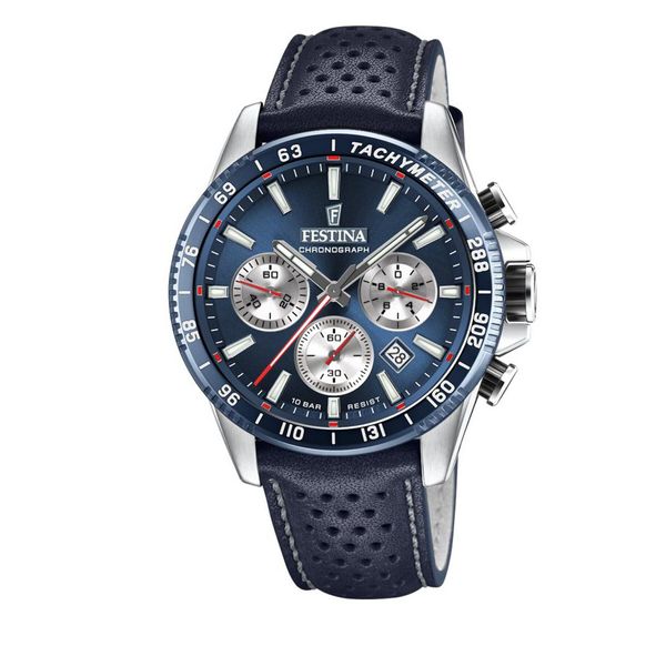 Festina Sat Festina Timeless Chronograph F20561/2 Navy/Navy