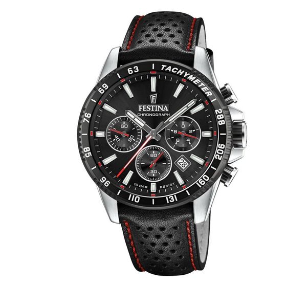 Festina Sat Festina Timeless Chronograph F20561/4 Black