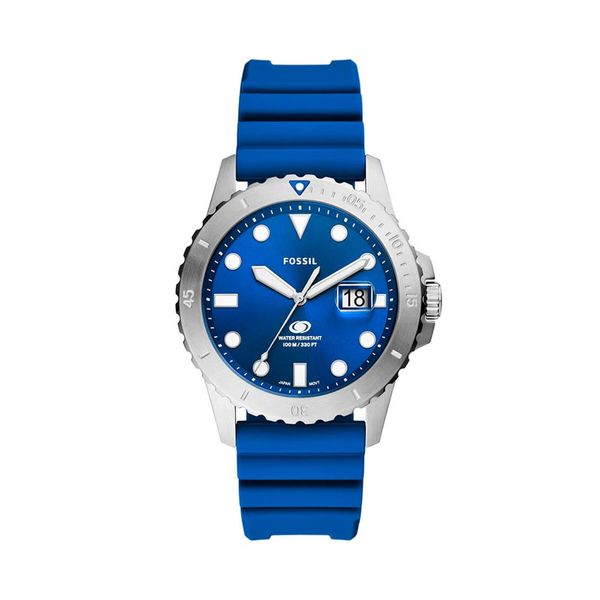 Fossil Sat Fossil Blue FS5998 Blue/Silver